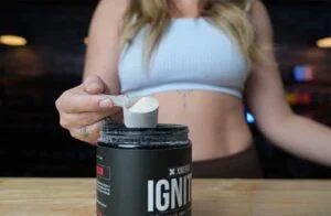 scooping xwerks ignite pre workout