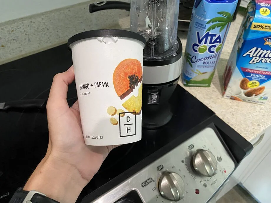 daily harvest smoothie container