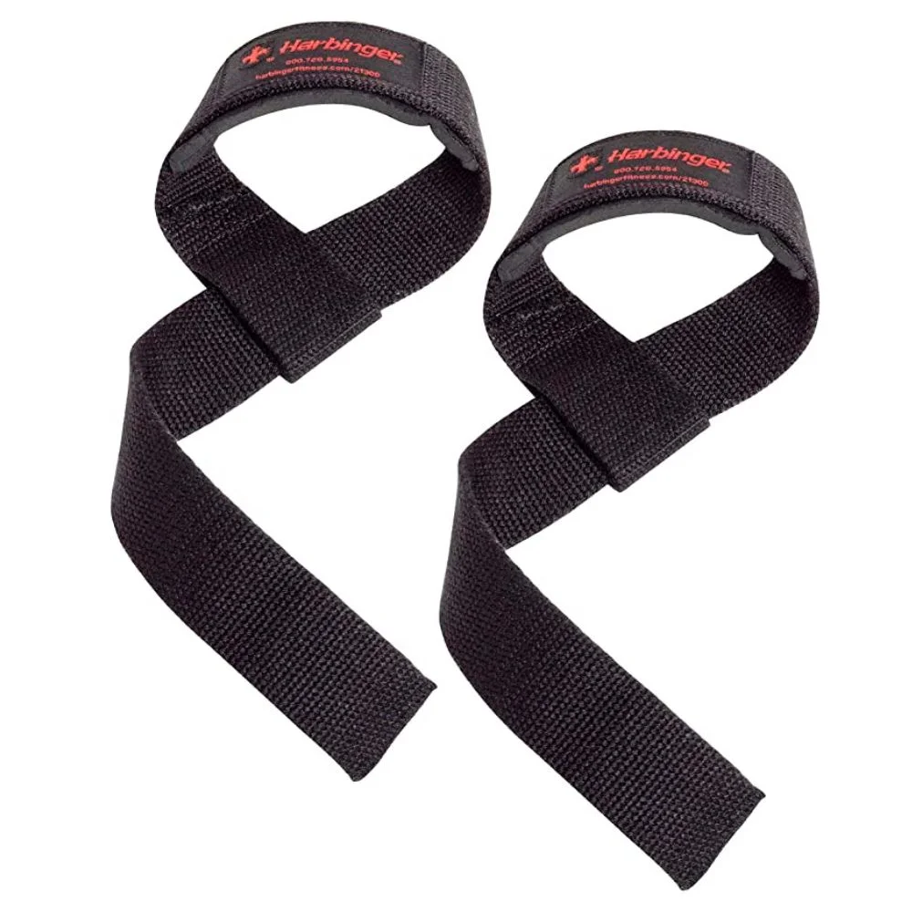Harbinger Padded Cotton Lifting Straps
