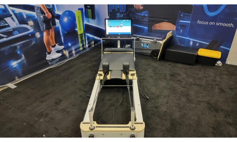 Echelon Meridian pilates reformer at HomeGymCon 2026