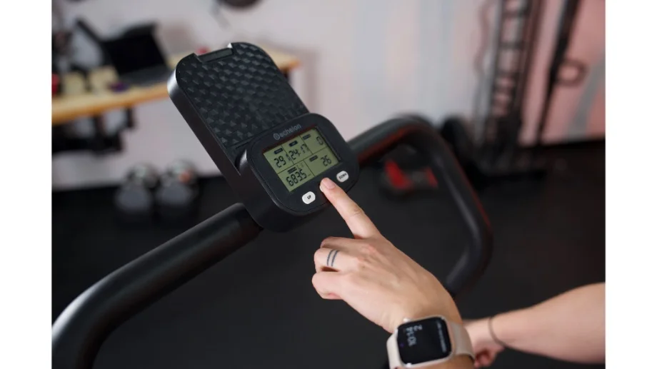 Screen on the Echelon Stair Climber Sport.
