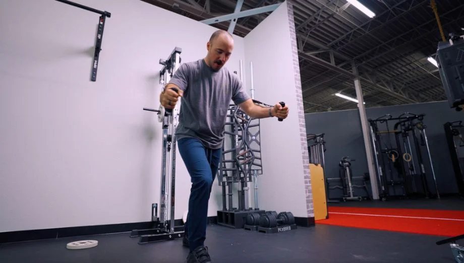 titan wall mounted pulley tower flyes