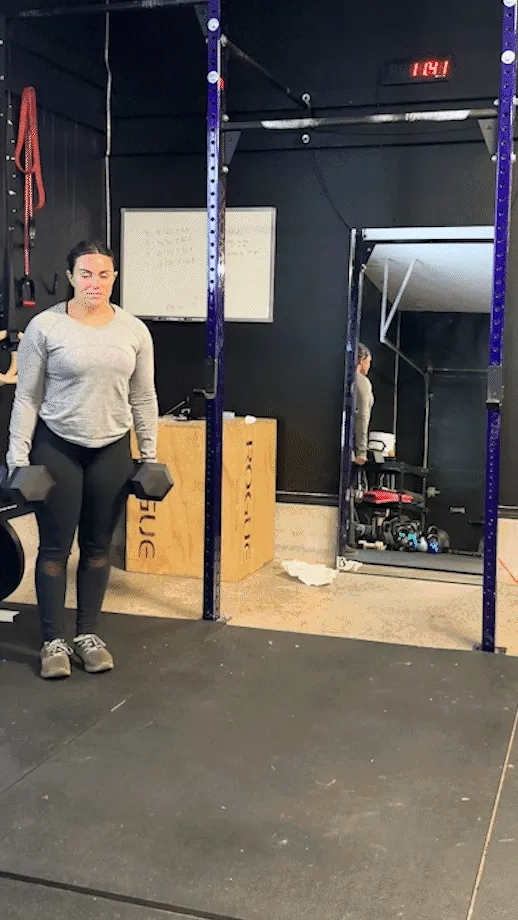 Demo of a farmers carry