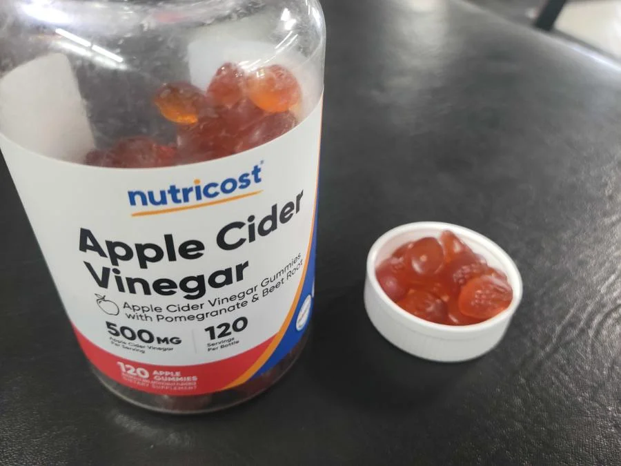 Nutricost Apple Cider Vinegar Gummies as best apple cider vinegar gummies
