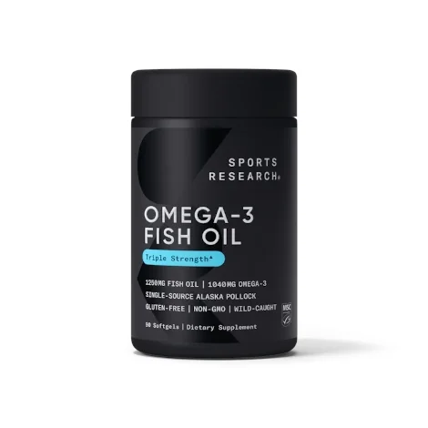 sports research omega 3 fish oil