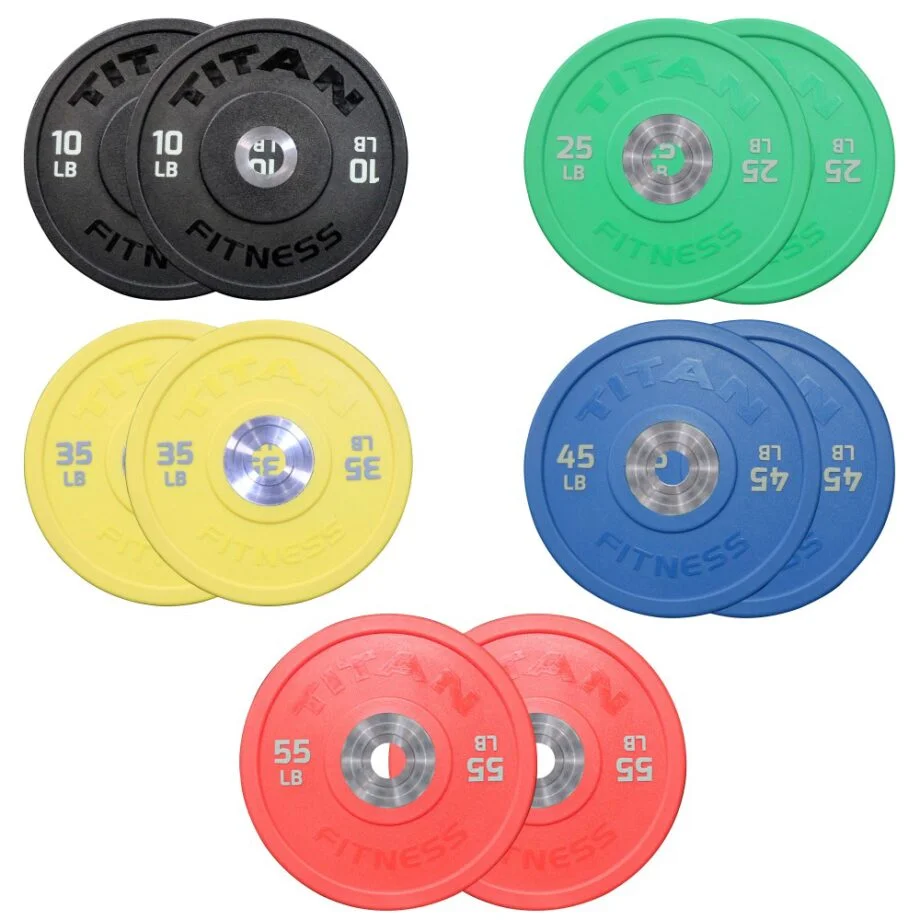 Titan Fitness Urethane Bumper Plates