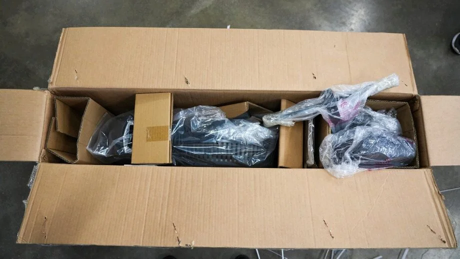 Stamina rower partially unboxed