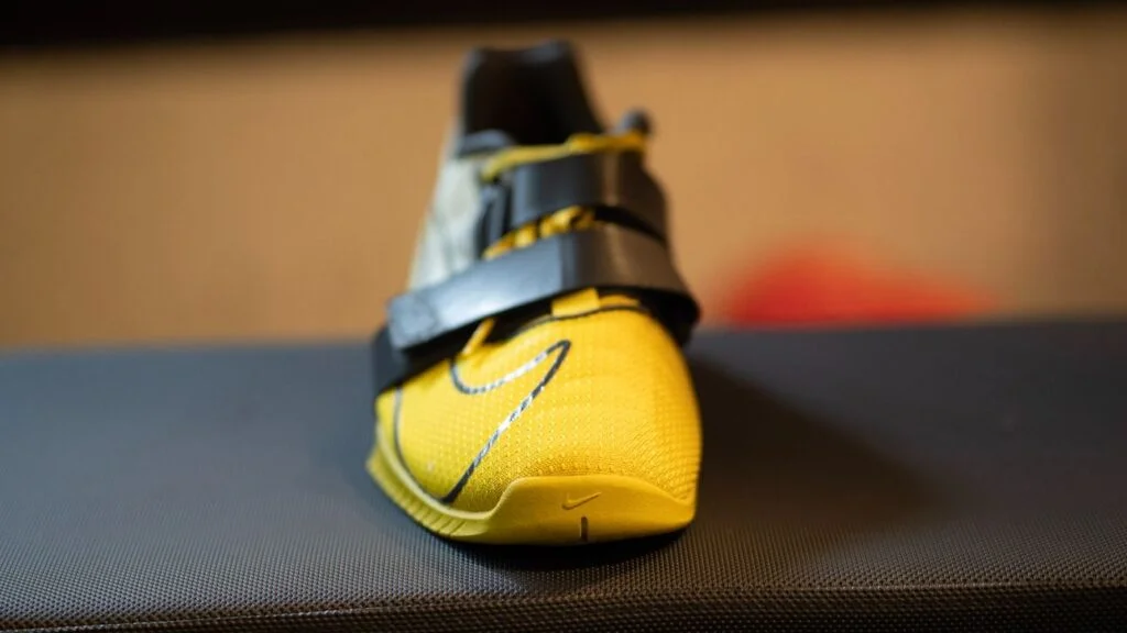 Nike_Romaleo_4_5 Product image of Nike Romaleos 4 shoes with focus on the toe box