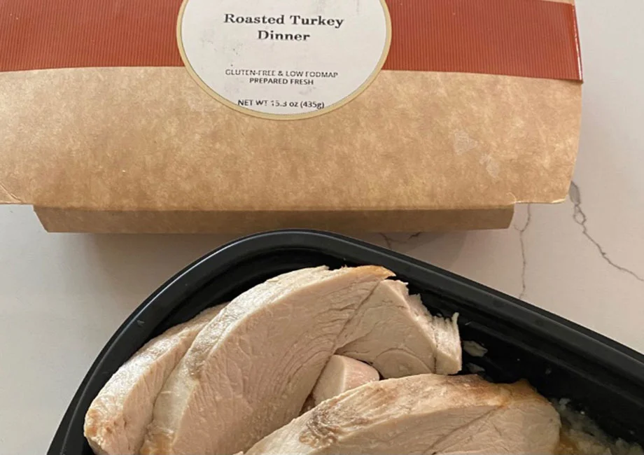 Turkey dinner from the Epicured Meal Delivery&nbsp;Service.