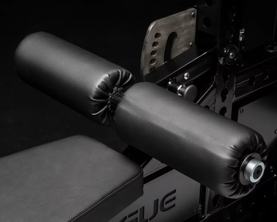 Thigh pad on the Rogue LP-2 lat pulldown machine