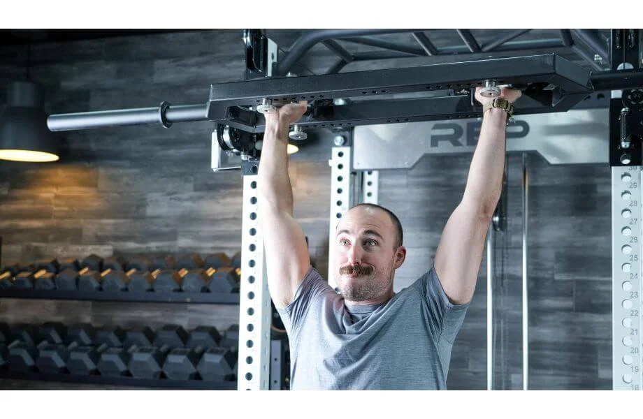 Grey Man Gear Simmons Swiss Bar overhead press&nbsp;