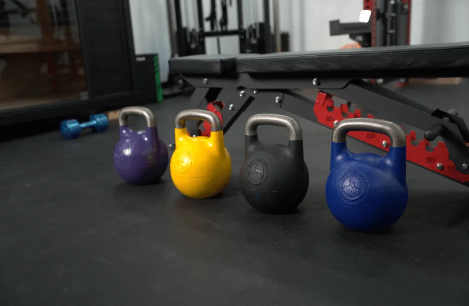 Bells of Steel Adjustable Competition Style Kettlebell Review full color range