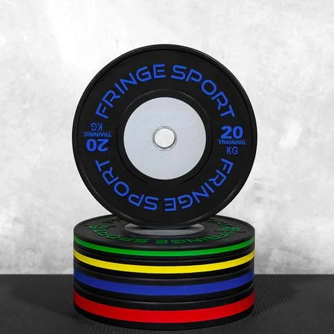 Fringe Sport KG Black Training Competition Bumper Plates