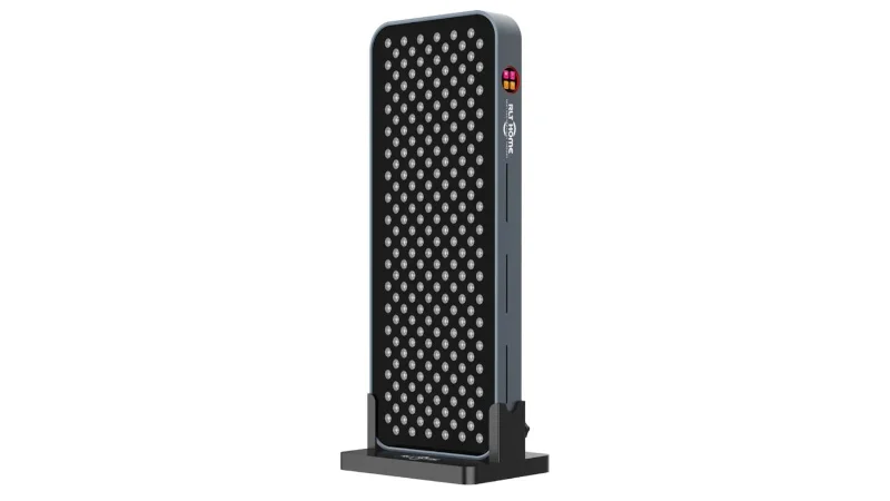 front-view-of-the-rtl-total-spectrum-compact-redlight-machine-while-turned-off Front view of the RLT Home Total Spectrum COMPACT while turned off.