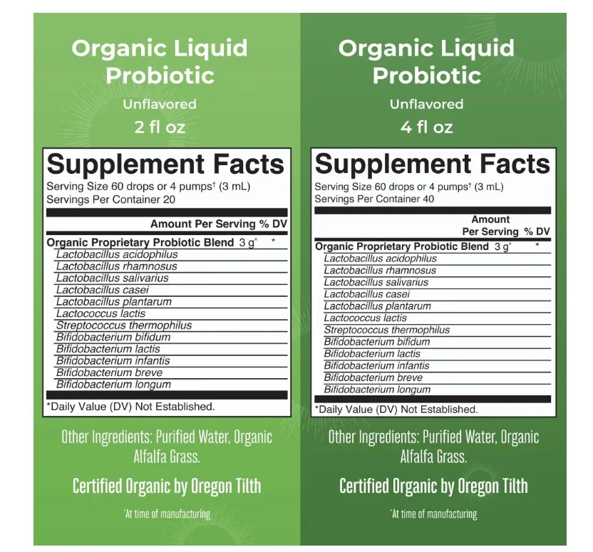 Mary Ruth Organics Organic Liquid Probiotic