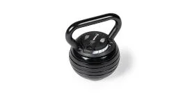 Titan Fitness 10-40 lb Adjustable Kettlebell on an infinitely white background