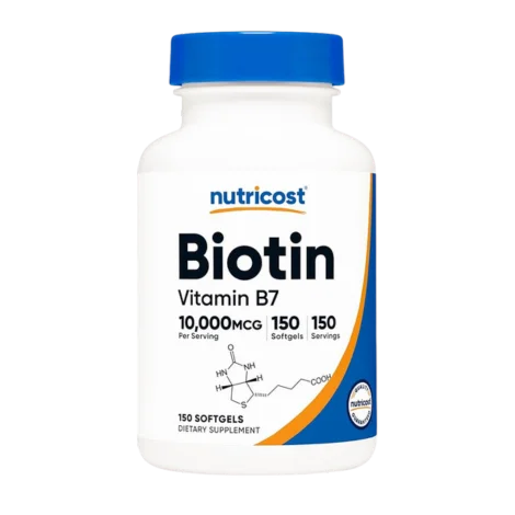 nutricost biotin capsules coupon image