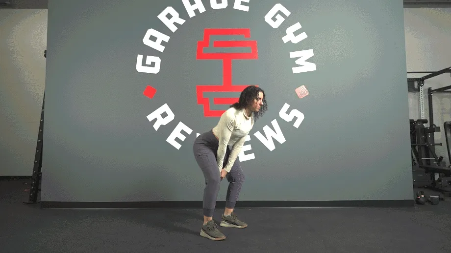 american kettlebell swing demo