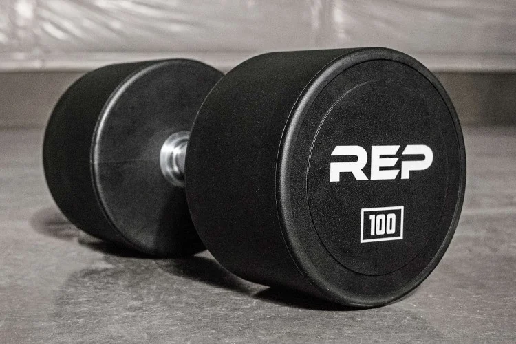 REP Urethane Coated Round Dumbbells