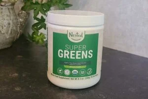 nested naturals super greens container