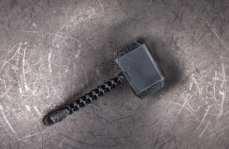 thors-hammer-on-concrete