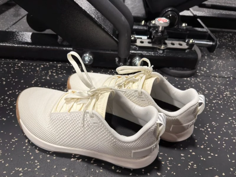 Looking at a pair of NOBULL Outwork Flex cross-training shoes.