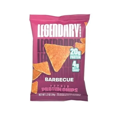 Legendary Barbecue Popped Protein Chips