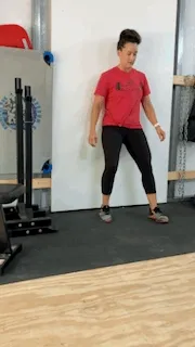 wall sit gif