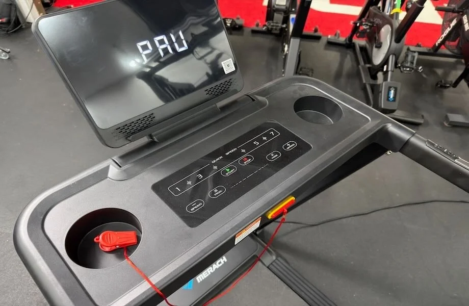 Merach T12 treadmill center console and display