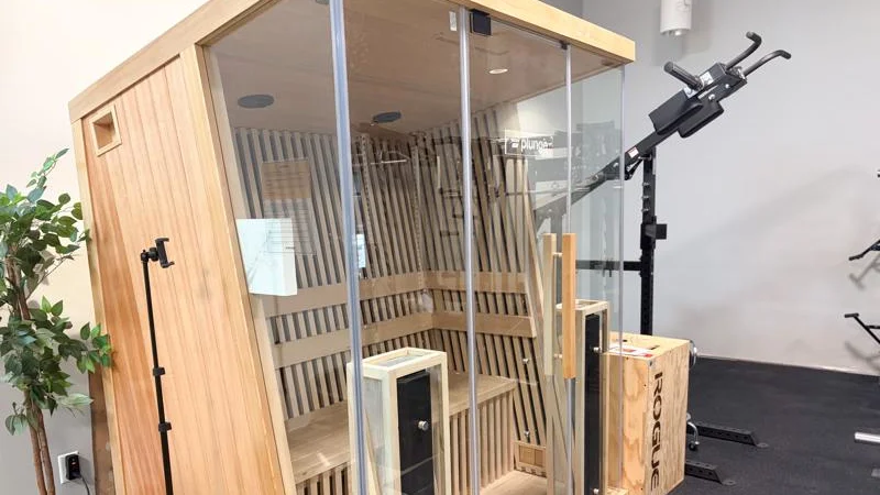 Side view of the Plunge Infrared Sauna Pro XL