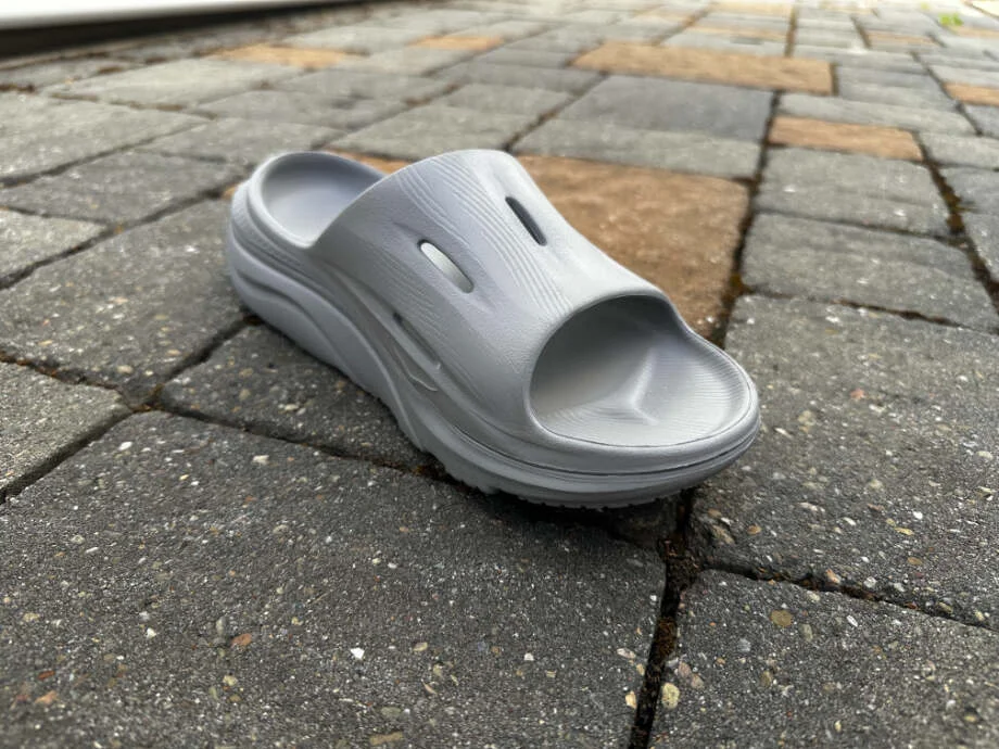 A close look at the HOKA Ora Recovery Shoe.