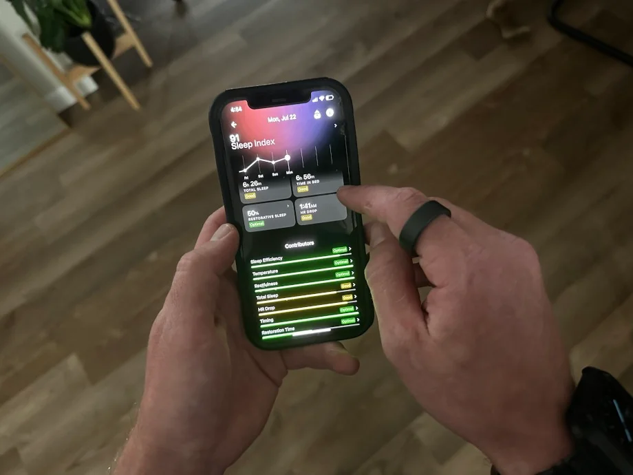 Ultrahuman App metric