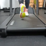 Our tester training on the Aviron Victory Treadmill