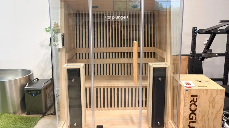 Front view of the Plunge Sauna Pro XL