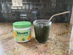bloom greens in water