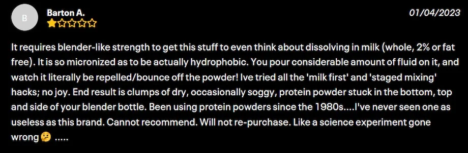 A critical review of the Musclepharm Combat Protein Powder 2
