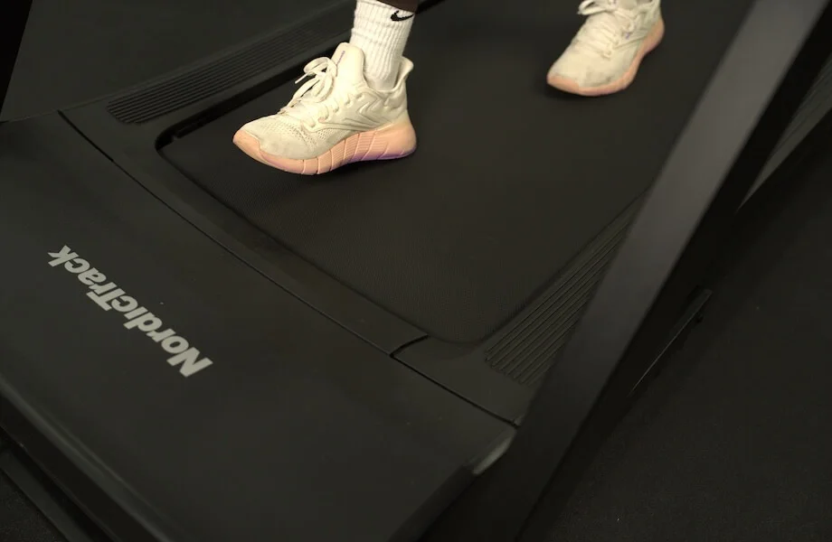 The NordicTrack T Series 10 Treadmill running surface