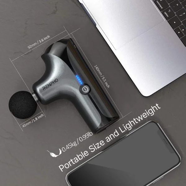renpho mini massage gun image size
