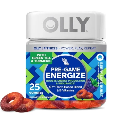 Olly Pre-Game Energize Gummy Rings