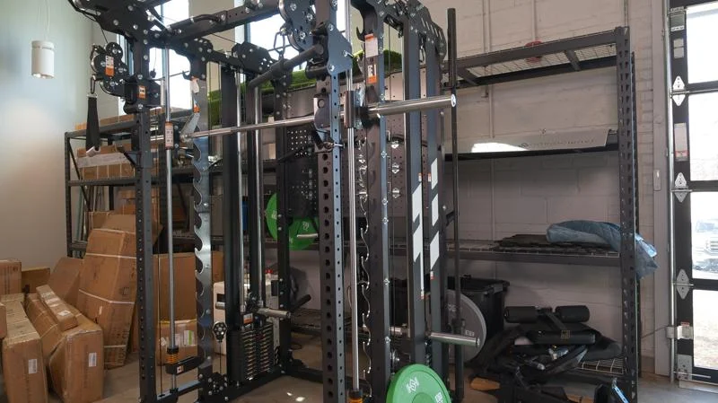 Full view of the Major Fitness B17 Smith Machine