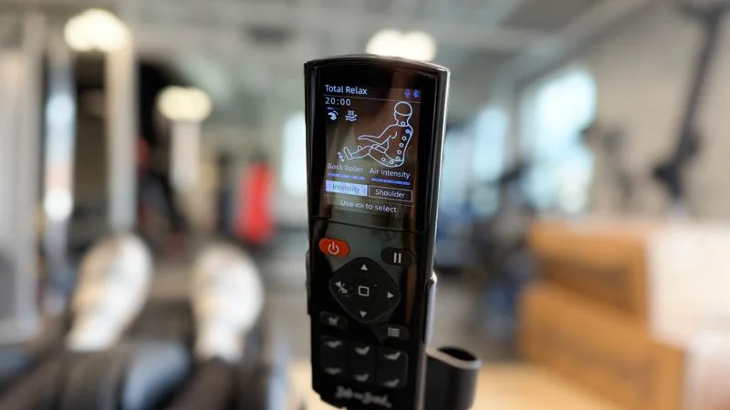 Targeted settings for rollers on the Bob And Brad Massage Chair
