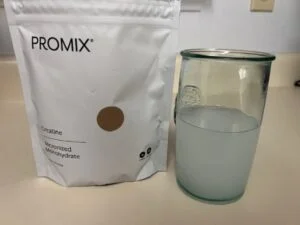promix creatine bag mixed
