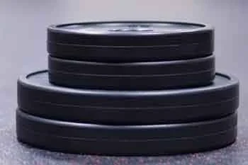 Vulcan Black V-Lock Weight Training Discs