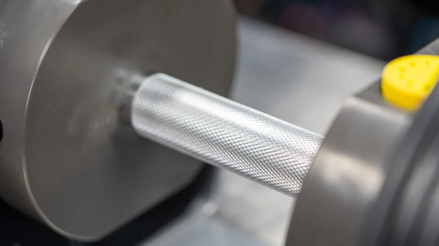 Up close pic of the knurling.