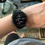 Heart rate monitor on the Garmin Forerunner 265