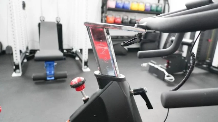 pyhigh s7 indoor cycling bike handlebar adjustment