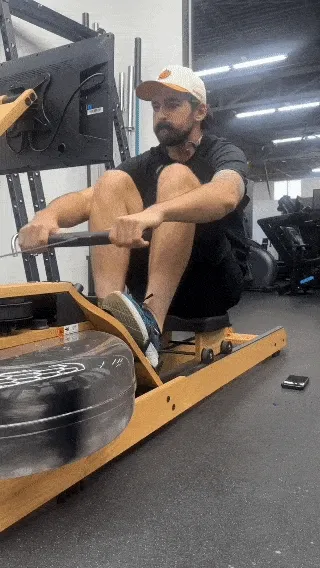 A tester using the Ergatta Lite.