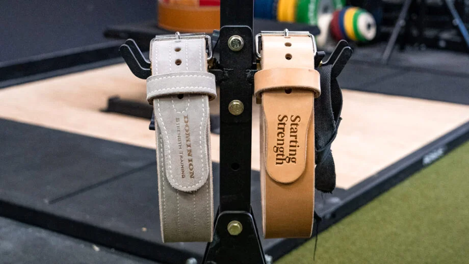 Dominion Starting Strength Leather Weightlifting Belt