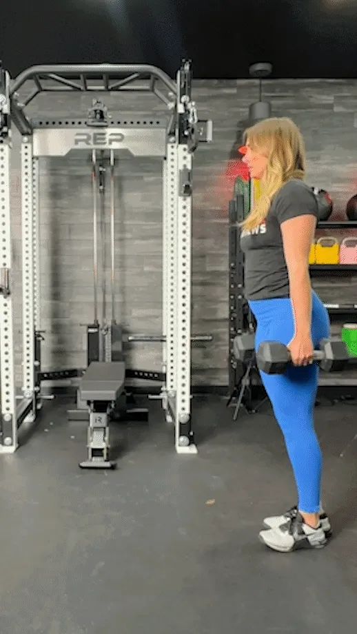 Deadlift Lunge