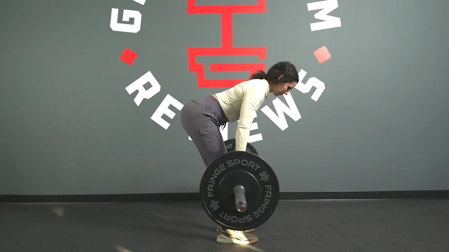 barbell row gif